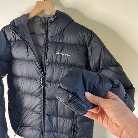 Macpac Men's Black Duck Down Puffer Jacket - Picture 7 of 15